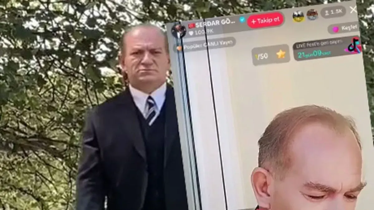 Atatürk’e Benzeyen Serdar Görel’in 29 Ekim Yayını: Sosyal Medyada Büyük İlgi ve Tartışma