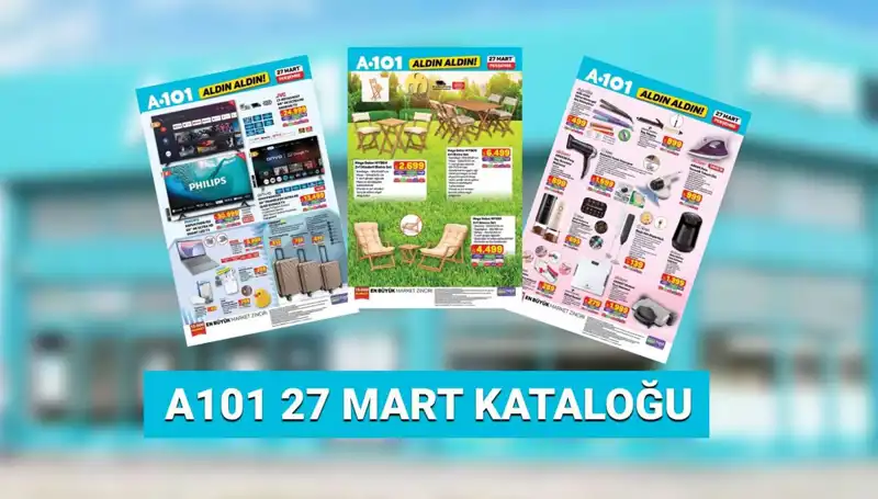 Yeni A101 Aktüel Kataloğu ile Ev Ürünlerine Doyacaksınız!