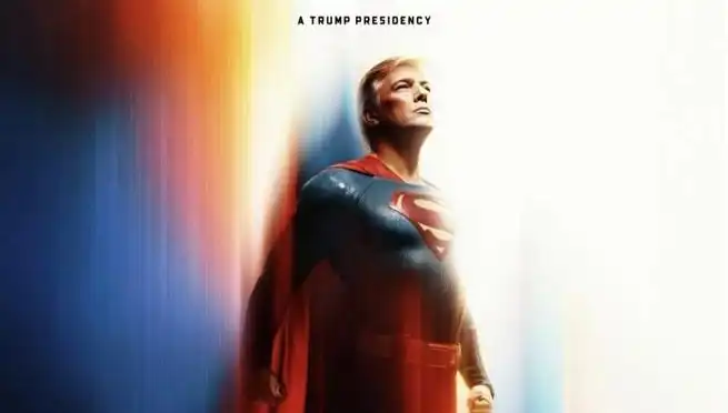 Trump, Pelerinli Süper Kahraman Rolüyle Gündemde!