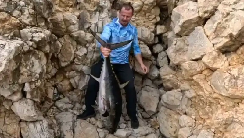 Saros’ta Balık Avında Yaşanan Şaşırtıcı Olay: 30 Kilo Ağırlığında Dev Balık