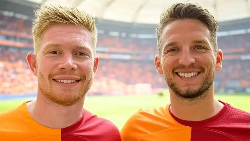 Galatasaray, Kevin de Bruyne Transferi İçin Dries Mertens’i Devreye Sokuyor