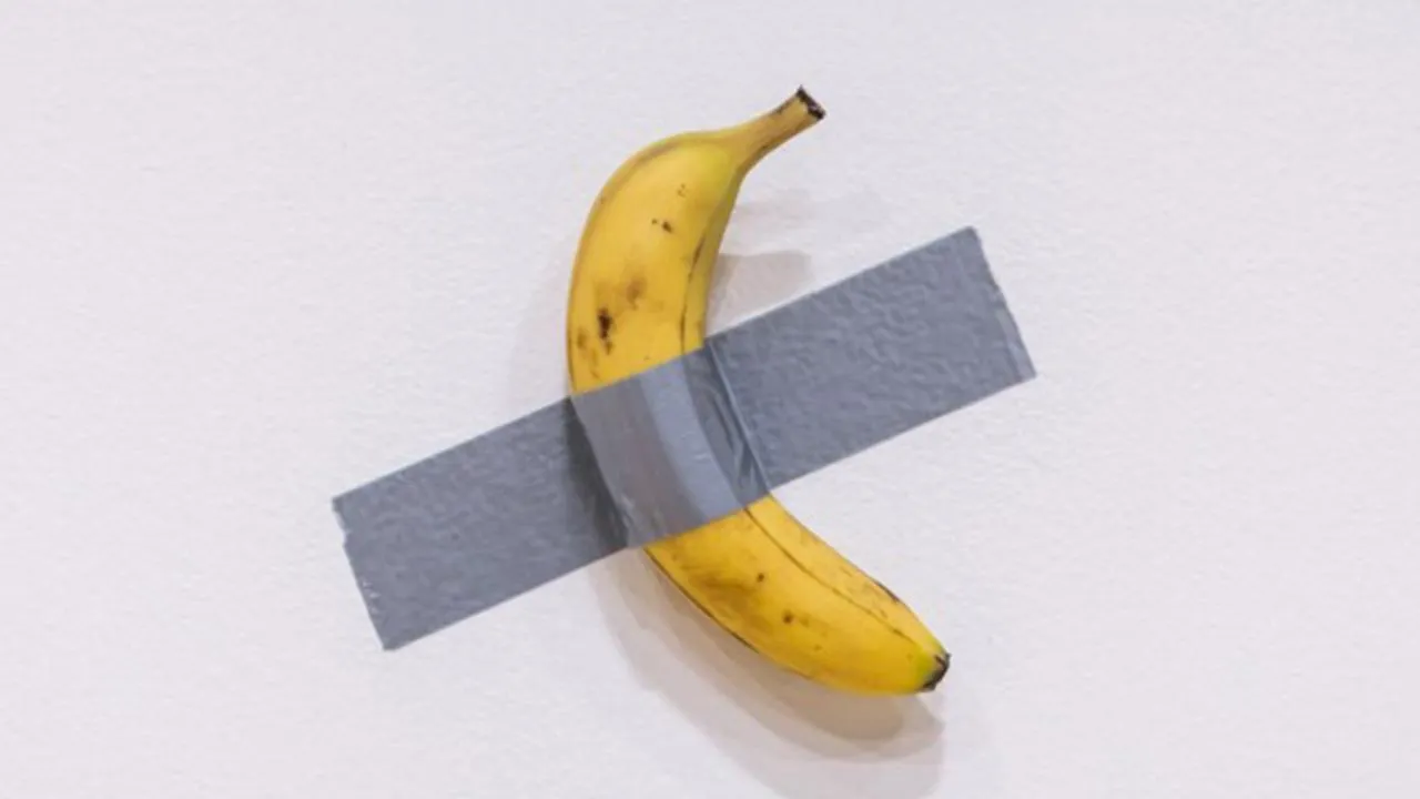 Duvara Bantlanmış Muz 6,2 Milyon Dolara Satıldı: Sanat Dünyasında Şaşırtıcı Satış