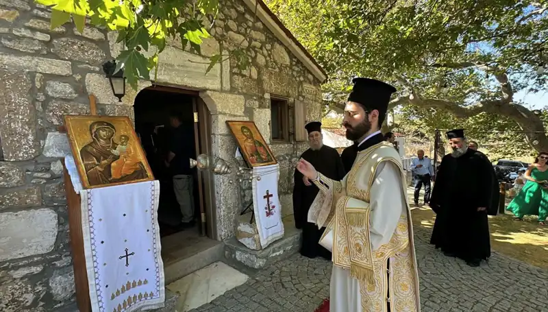 Bozcaada'da Geleneksel Aya Paraskevi Günü Ayini Coşkuyla Kutlandı