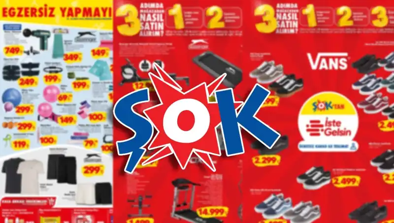 ŞOK Market 3-6 Mayıs Aktüel Kataloguyla Şaşırtıyor: Sağlık ve Spor Ürünleri