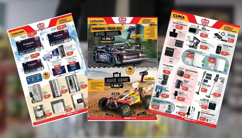 BİM 21-25 Mart Aktüel Kataloğu: Şok İndirimlerle Dolu Dolap ve Teknoloji Ürünleri