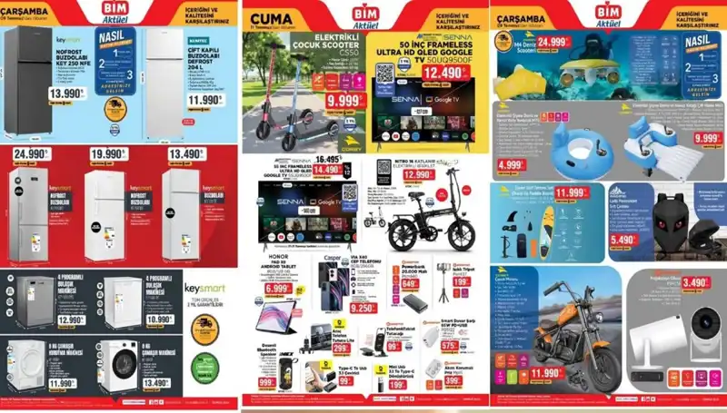 BİM'in 8-11 Temmuz Aktüel Kataloğu: Bu Fırsatları Kaçırmayın!